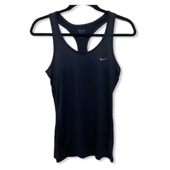 Nike Tops - NWOT NIKE Black Dri-Fit Racerback Tank Top